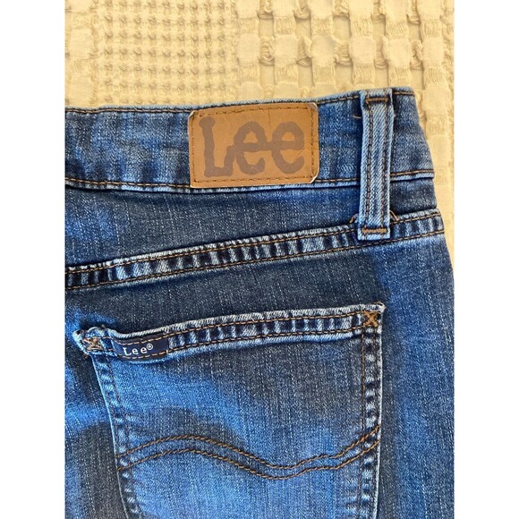 Lee Blue Capris Classic Denim Style - Picture 9 of 12